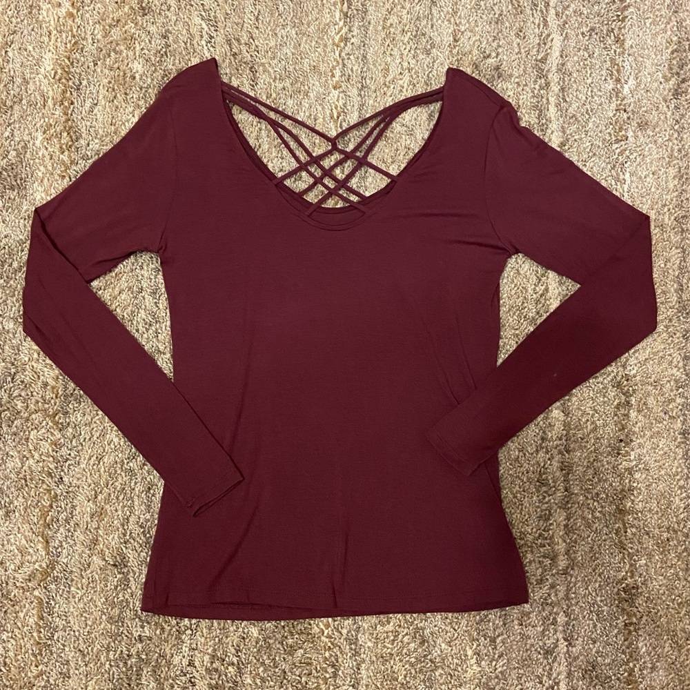 Purple long sleeve